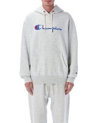 Champion - Relaxed-Fit Hoodie With Logo - Lyst