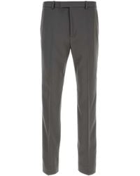 Gucci - Grey Stretch Wool Pant - Lyst