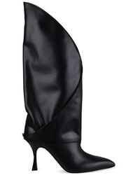 Balmain - Twist Heeled Boots - Lyst