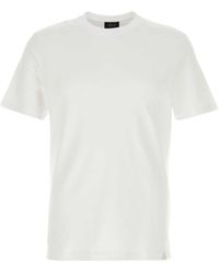 Brioni - T-Shirt Sea Island Cotton - Lyst