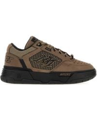 Amiri - Mud Suede And Fabric Ma-94 Sneakers - Lyst