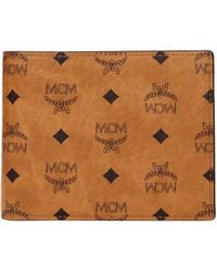 MCM - Leather Wallets - Lyst