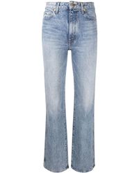KHAITE - Danielle Rechte Jeans - Lyst