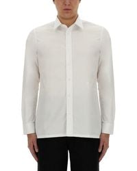 Givenchy - Logo Embroidery Shirt - Lyst