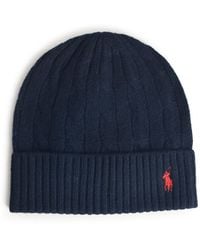 Polo Ralph Lauren - Wool Blend Beanie - Lyst