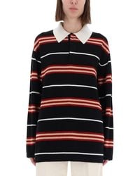 Guest In Residence - "striped Rugby" Polo Shirt - Lyst