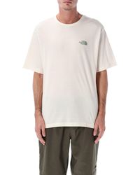 The North Face - De Noordwand T Shirts En Polos Wit - Lyst