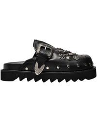 Toga - Aj1058 Muilezels Zwart Leer - Lyst