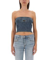DIESEL - M-Clarksvillex-C" Top - Lyst