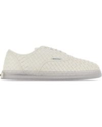 Bottega Veneta - Logo Sneakers - Lyst