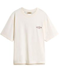 Woolrich - Camiseta de algodón logotipo de - Lyst
