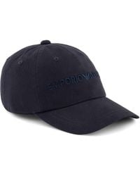 Emporio Armani - Logo Baseball Cap - Lyst