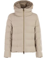 Herno - Resort Silk And Cashmere Down Jacket - Lyst