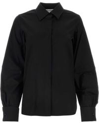 Max Mara - Stretch Poplin Pagina Shirt - Lyst