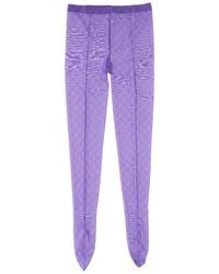 Gucci - Fabric Tights "Gg" - Lyst