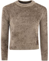 Herno - Pullover Resort a Chenille Knit - Lyst