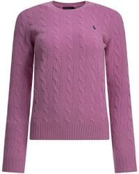 Polo Ralph Lauren - Crew-Neck Sweater Thistle - Lyst
