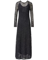 Fabiana Filippi - Lace Long Dress - Lyst