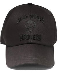 Alexander McQueen - Alexander Mc Queen "Varsity Skull" Cap - Lyst