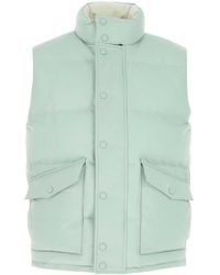McQueen - Sea Polyester Sleeveless Padded Jacket - Lyst