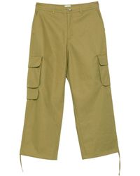 Arte' - Linen Cargo Pants - Lyst