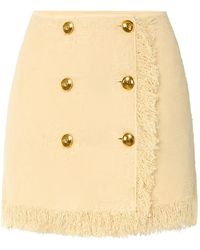 Elisabetta Franchi - Mini Knit Skirt - Lyst
