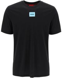 HUGO - Diragolino Logo T -Shirt - Lyst
