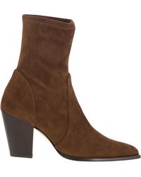 Stuart Weitzman - Jolene Wildleder -Knöchelstiefel - Lyst