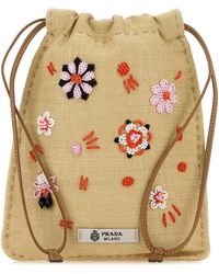 Prada - Canvas Phone Holder - Lyst