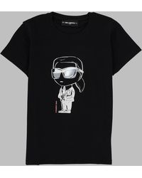 KARL LAGERFELD - Tee Shirt - Lyst