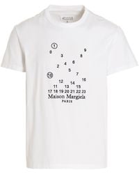 Maison Margiela - Logo Embroidery T Shirt - Lyst
