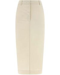 Thelatest - Donna Skirts White - Lyst