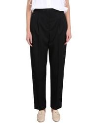 Tory Burch - Wool Pants - Lyst