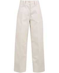 Aspesi - Pantalones de aspesí natural - Lyst