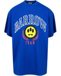 Barrow - T-shirts En Polo's Blauw - Lyst