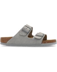 Birkenstock - Arizona Sandalen Aus Wildleder - Lyst