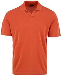 Drumohr - T -Shirts und Polos Orange - Lyst
