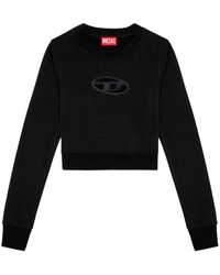 DIESEL - Zugeschnittenes Cut-Out Sweatshirt - Lyst