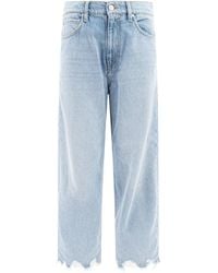 Pinko - Vaqueros Clásicos Cinco Bolsillos Azul Claro, Mujer, Talla - Lyst
