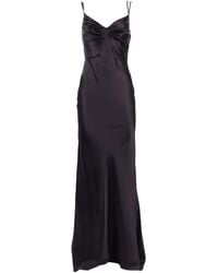 Elisabetta Franchi - �S Dress Polyester Elastane Midi - Lyst