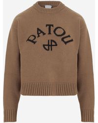 Patou - Wool And Cashmere Sweater - Lyst