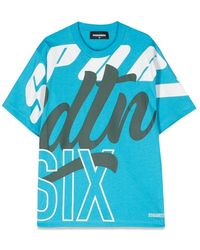 DSquared² - All Over Logo T Shirt - Lyst