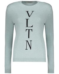 Valentino - Logo-Pullover - Lyst