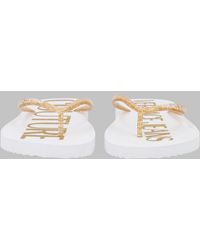 Versace Jeans Couture - 100% Pvc Flats - Lyst