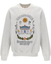 CASABLANCA - Sweat-shirt 'Le Temple du Sport' - Lyst