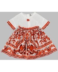 Dolce & Gabbana - Abito Maniche Corte - Lyst