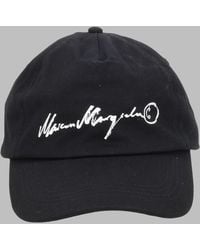 MM6 by Maison Margiela - Logo Embroidered Cotton Baseball Cap - Lyst