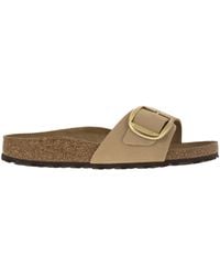 Birkenstock - Madrid Big Buckle Plat Sandaal - Lyst