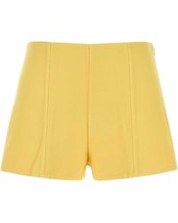 Prada - Cotton Shorts - Lyst