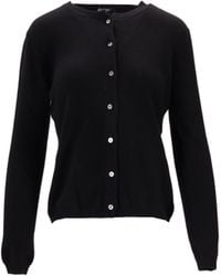 LA ROSE - Cashmere Cardigan - Lyst